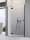 Radaway Essenza 8 DWJ 100B balos zuhanyajtó, fekete 10480612-01-01L+10460337-54-01L