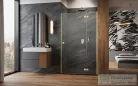 Radaway Essenza 8 DWJ 100J jobbos zuhanyajtó, szálcsiszolt arany 10480612-01-01L+10460337-99-01R