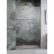 Radaway Essenza 8 DWJ 110B balos zuhanyajtó, szálcsiszolt réz 10480712-01-01L+10460337-93-01L