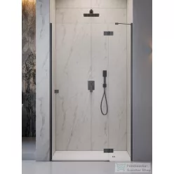   Radaway Essenza 8 DWJ 120J jobbos zuhanyajtó, szálcsiszolt fegyvermetál 10480812-01-01L+10460337-92-01R
