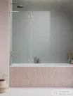 Radaway Essenza SL PND II 100B balos kádparaván, szálcsiszolt króm 10500100-91-01L