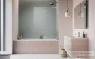 Radaway Essenza SL PND II 130J jobbos kádparaván, szálcsiszolt króm 10500130-91-01R