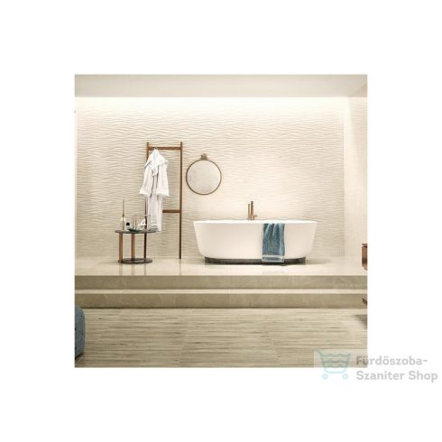 LOVE Ceramic Marble Cream Curl Shine 35x70 fali csempe 105167