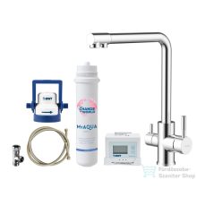   Kielle WIMEO álló mosogató csaptelep szűrővel, króm 10525SFI50