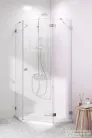 Radaway Essenza Pro 8 PTJ 90x90J szögletes zuhanykabin, jobbos, króm 10530000-01-01R+10530200-01-01