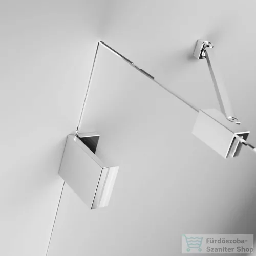 Radaway Essenza Pro 8 PTJ 90x90J szögletes zuhanykabin, jobbos, króm 10530000-01-01R+10530200-01-01