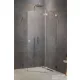 Radaway Essenza Pro 8 PTJ 80x80J szögletes zuhanykabin, jobbos, szálcsiszolt króm 10530000-91-01R+10530100-01-01