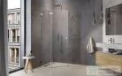 Radaway Essenza Pro 8 PTJ 90x90J szögletes zuhanykabin, jobbos, szálcsiszolt króm 10530000-91-01R+10530200-01-01