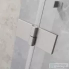 Radaway Essenza Pro 8 PTJ 100x100J szögletes zuhanykabin, jobbos, szálcsiszolt króm 10530000-91-01R+10530300-01-01