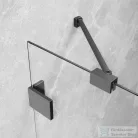 Radaway Essenza Pro 8 PTJ 90x90J szögletes zuhanykabin, jobbos, szálcsiszolt fegyvermetál 10530000-92-01R+10530200-01-01