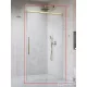 Radaway Idea 8 QL KDJ 110J zuhanykabin jobbos ajtó része, szálcsiszolt arany 10550567-99-01R+10350503-01-01