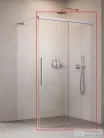 Radaway Idea 8 QL KDJ 120J zuhanykabin jobbos ajtó része, króm 10550617-01-01R+10350553-01-01
