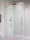 Radaway Idea 8 QL KDJ 120B zuhanykabin balos ajtó része, szálcsiszolt arany 10550617-99-01L+10350553-01-01
