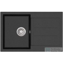 EVIDO CUBO 45 S Compact gránit mosogató, antracit (105530)