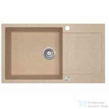 EVIDO CUBO XL 6 S Compact gránit mosogató, bézs (105537)