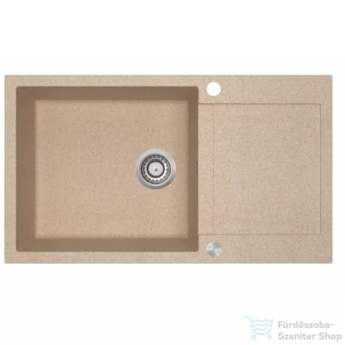 EVIDO CUBO XL 6 S Compact gránit mosogató, bézs (105537)