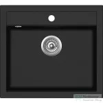 EVIDO Quadro 6 gránit mosogató, antracit (105542)
