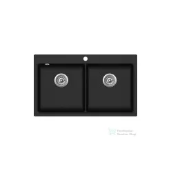 EVIDO Quadro 9 gránit mosogató, antracit (105545)