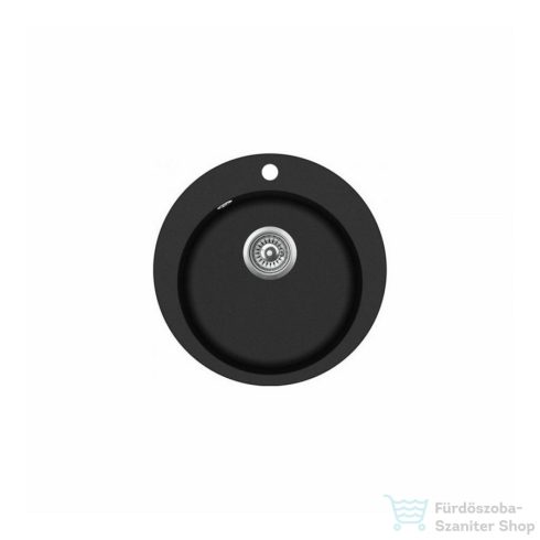 EVIDO Tondo kerek gránit mosogató, antracit (105560)