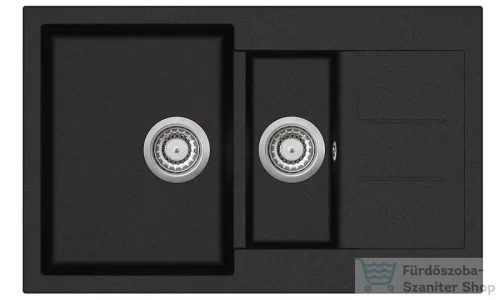 EVIDO CUBO 6 S Compact gránit mosogató, antracit (105574)