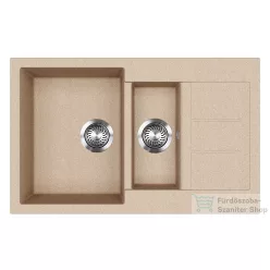 EVIDO CUBO 6 S Compact gránit mosogató, avena 105722