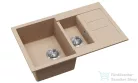 EVIDO CUBO 6 S Compact gránit mosogató, avena 105722