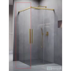  Radaway Idea 8 QL KDD 80B zuhanykabin balos ajtó része, szálcsiszolt arany 10590080-99-01L