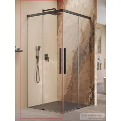   Radaway Idea 8 QL KDD 90B zuhanykabin balos ajtó része, fekete 10590090-54-01L