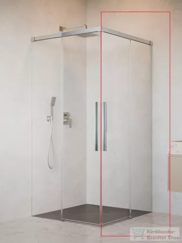 Radaway Idea 8 QL KDD 100J zuhanykabin jobbos ajtó része, króm 10590100-01-01R
