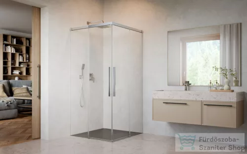 Radaway Idea 8 QL KDD 110B zuhanykabin balos ajtó része, króm 10590110-01-01L