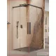 Radaway Idea 8 QL KDD 110B zuhanykabin balos ajtó része, fekete 10590110-54-01L