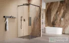 Radaway Idea 8 QL KDD 110J zuhanykabin jobbos ajtó része, fekete 10590110-54-01R