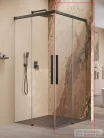 Radaway Idea 8 QL KDD 120J zuhanykabin jobbos ajtó része, fekete 10590120-54-01R