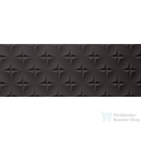 LOVE Ceramic Genesis Stellar Black matt 45x120 fali csempe 106011