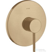   Hansgrohe Axor Starck falsík alatti kád/zuhany csaptelep alaptest nélkül, szálcsiszolt bronz 10616140