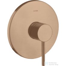   Hansgrohe Axor Starck falsík alatti kád/zuhany csaptelep alaptest nélkül, szálcsiszolt vörös arany hatású 10616310