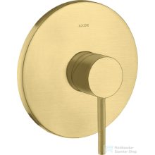   Hansgrohe Axor Starck falsík alatti kád/zuhany csaptelep alaptest nélkül, szálcsiszolt sárgaréz 10616950