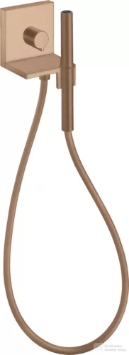 Hansgrohe Axor ShowerSolutions zuhanyszett elzárószeleppel, gégecső csatlakozóval, alaptest nélkül, szálcsiszolt vörös arany hatású 10651310