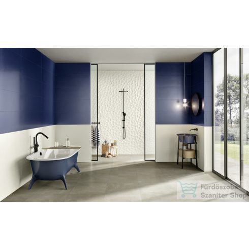 LOVE Ceramic Genesis Rise Deep Blue matt 35x100 fali csempe 106762