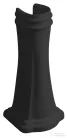 Sapho KERASAN RETRO univerzális láb, 56-73cm, matt fekete (107031)
