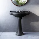 Sapho KERASAN RETRO univerzális láb, 56-73cm, matt fekete (107031)