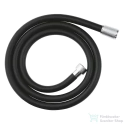   Grohe SILVERFLEX Twiststop 150 cm-es, zuhanycső, fekete/króm 107061KI00