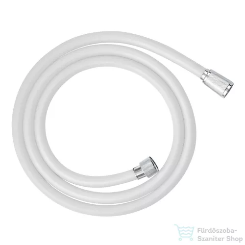 Grohe SILVERFLEX Twiststop 150 cm-es, zuhanycső, monn white/króm 107061LS00