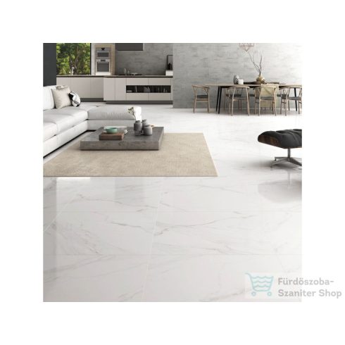LOVE Ceramic Marble White polished 60x60 padlólap 107151