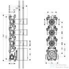 Hansgrohe Axor Starck ShowerCollection Termosztát modul alaptest DN20 10750180