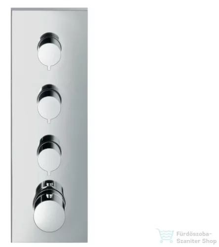 Hansgrohe AXOR SHOWERSOLUTIONS Termosztát modul és váltószelep színkészlet DN20, króm 10751000
