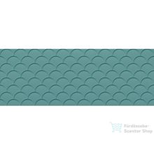   LOVE Ceramic Genesis Shell Marine Blue matt 35x100 fali csempe 107821