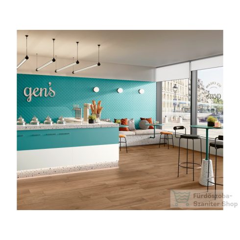 LOVE Ceramic Genesis Shell Marine Blue matt 35x100 fali csempe 107821