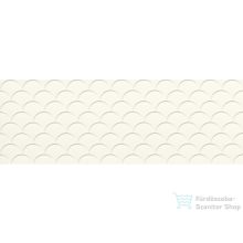 LOVE Ceramic Genesis Shell White 35x100 fali csempe 107822