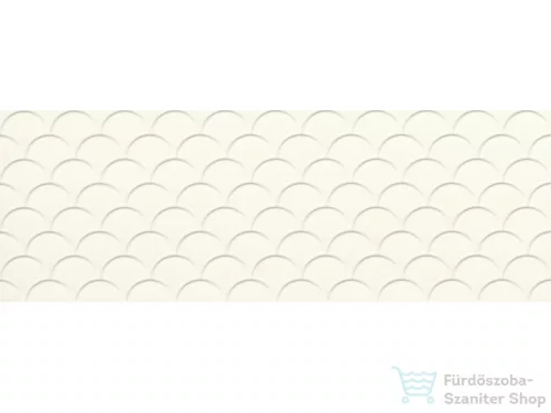 LOVE Ceramic Genesis Shell White 35x100 fali csempe 107822